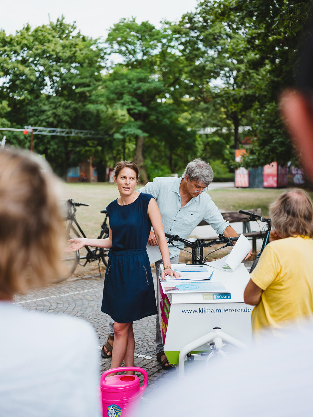 Klimaanpassung Münster.  Foto: Fabian Weiß